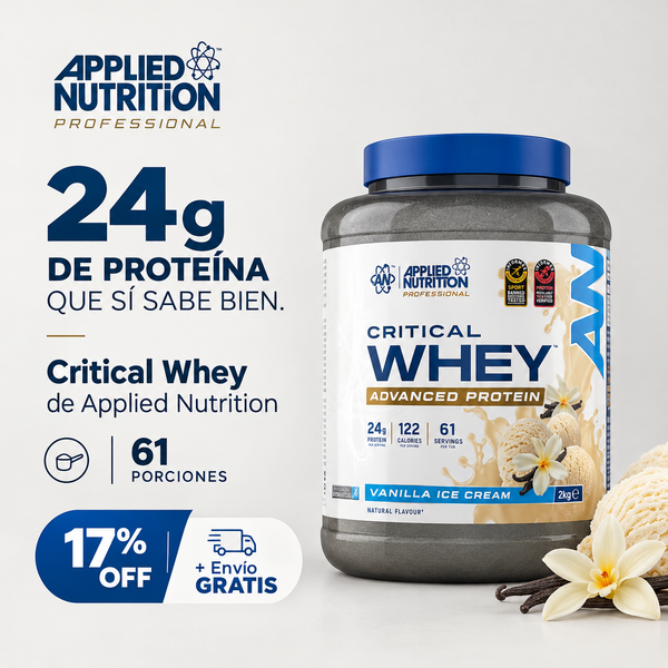 Proteína Critical Whey™ | Applied Nutrition | 2kg