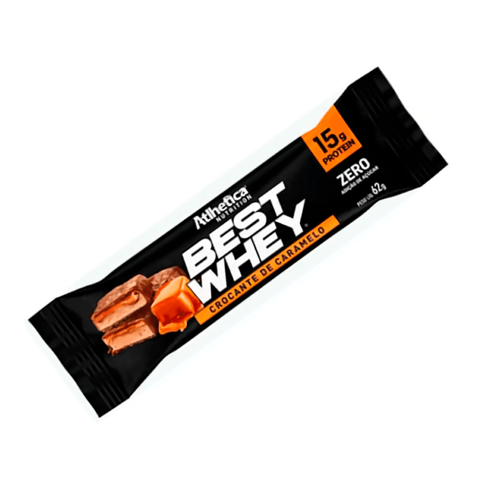 Barra de Proteína 15gr | Best Whey | Atlhetica Nutrition (Caja x 12 unds)