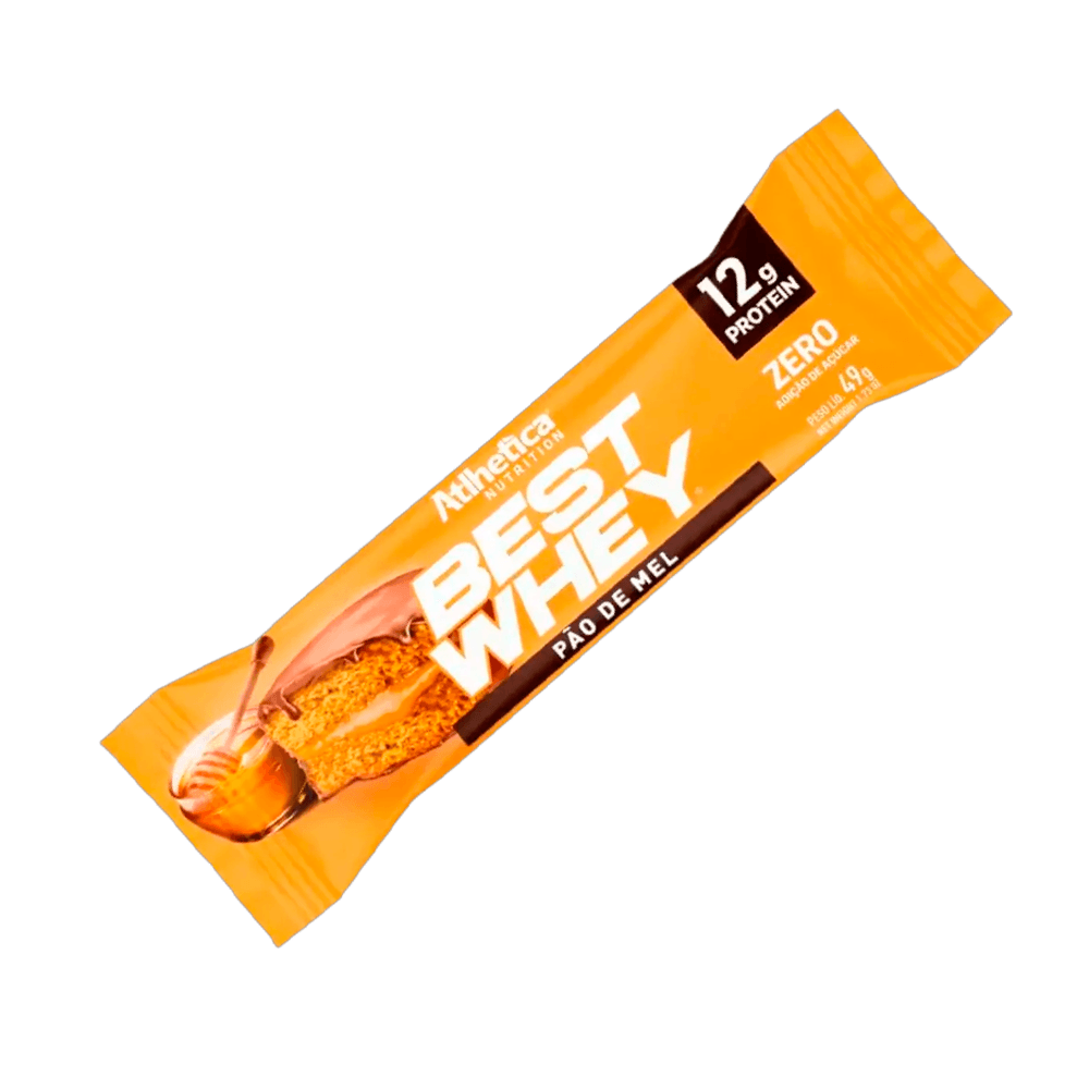 Barra de Proteína 12gr | Best Whey | Atlhetica Nutrition (Caja x 12 unds)