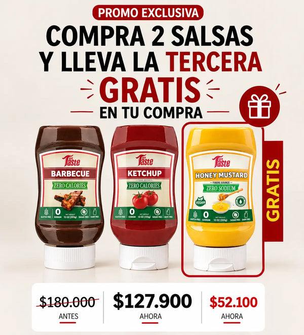 🎁Lleva 3 Salsas por el Precio de 2 | Salsas Mrs Taste | 100% Originales