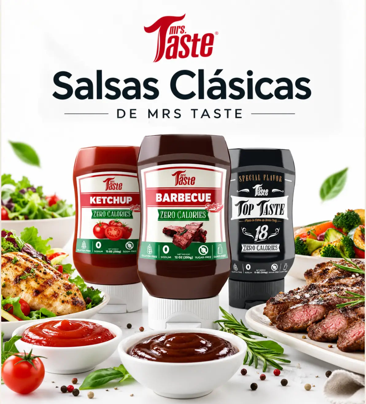Salsas Clásicas de Mrs Taste (x 1 und)