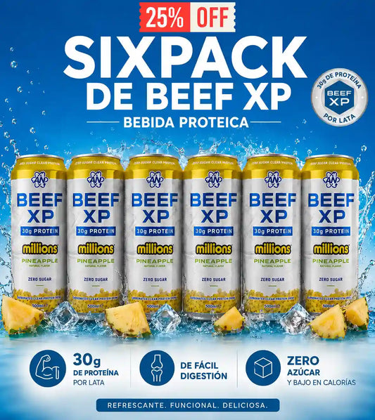 Sixpack de BEEF XP | Bebida Proteica | Applied Nutrition | 500ml