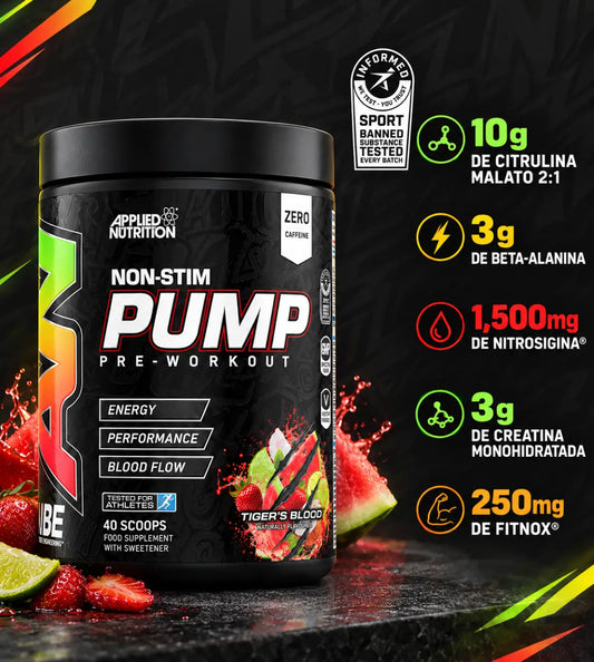 ABE Pump – Pre-entrenamiento sin estimulantes