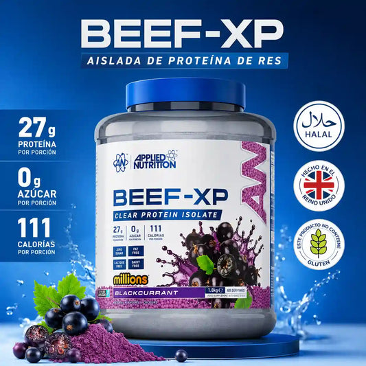 BEEF-XP: Proteína de Alta Calidad | Aislado de Proteína de Res | Applied Nutrition | 1.8 kg