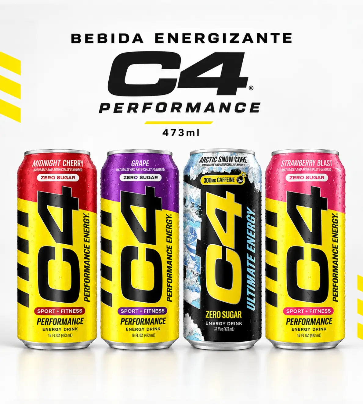 Bebida Energizante 473ml – C4 Performance – Cellucor