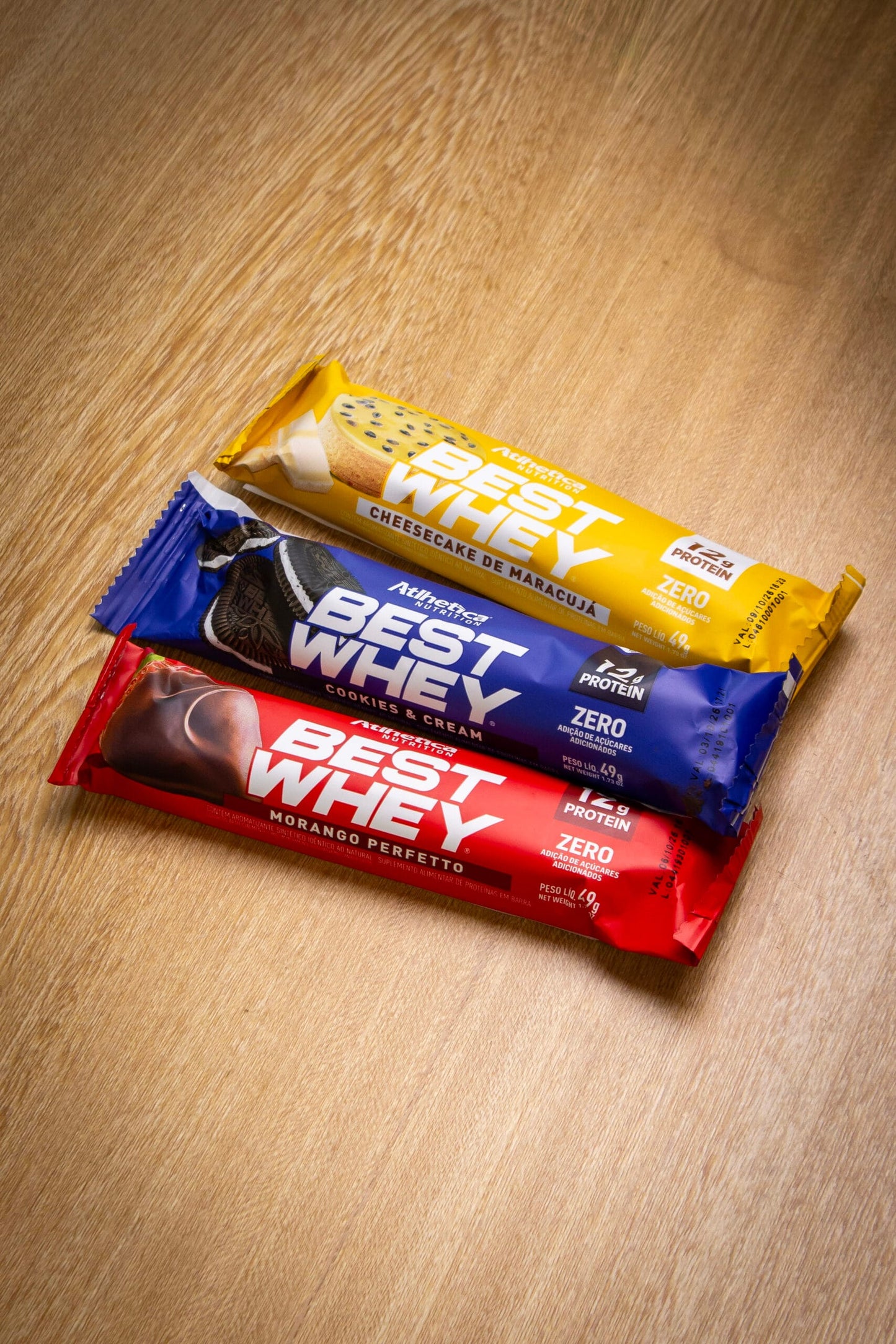 Barra de Proteína 12gr | Best Whey | Atlhetica Nutrition (Caja x 12 unds)