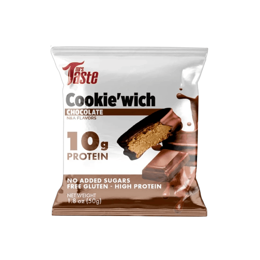 Snack Proteico de Chocolate 10 gr | Mrs Taste (Caja x 10 unds)