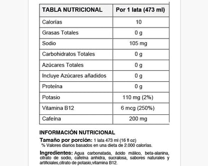 Bebida Energizante 473ml | C4 Performance ( Sixpack x 6 unds)