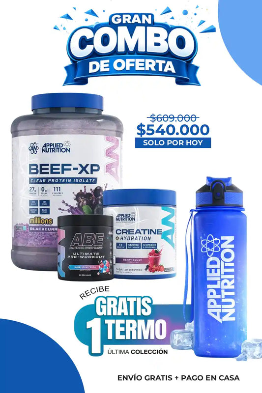 Combo Applied Nutrition + Termo de Regalo🎁