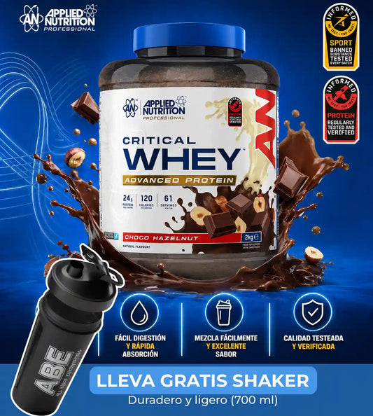 Proteína Critical Whey™ | Applied Nutrition | 2kg