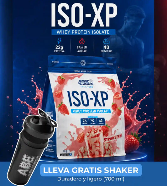 ISO-XP | Proteína Aislada de Suero Sabor Fresa | Applied Nutrition | 1kg